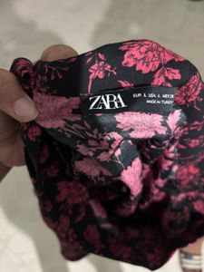 Floral Print Mini Skirt