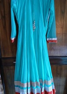 Ethic Gown With Dupatta
