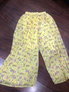 Floral Print Palazzo Pants