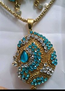 necklace(Pendant+ Chain+Earrings)