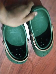 Red Tape Green Clogs For Sale