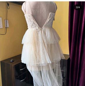 Elegant White Lace Dress