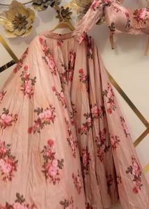 Floral Lehenga Choli Set
