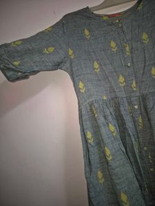 Floral Print Kurta
