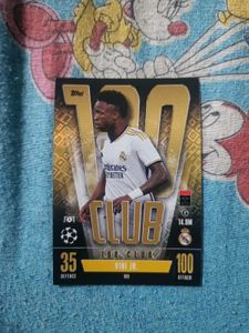 Vini Jr. Topps 100 Club Card