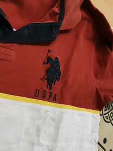 U.S Polo Assn. Men Cotton Regular Fit Tshirt