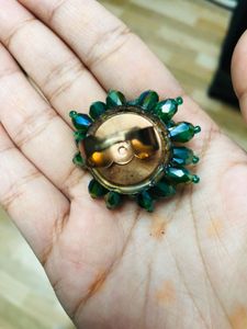 Crystal Dark Green Ring💍