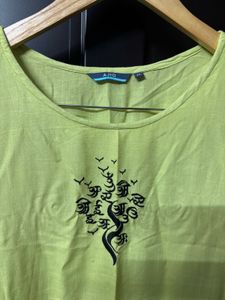 Green Ethnic Dress