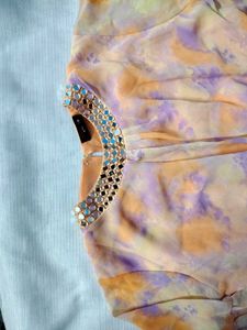 Savana Korean Stylish Tie-Dye Top