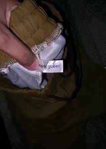 Olive Green Track Pants
