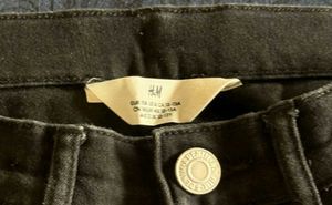 H&amp;M Black Denim Shorts