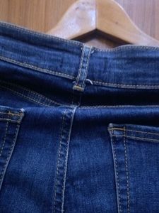 Dark Blue Denim Jeans