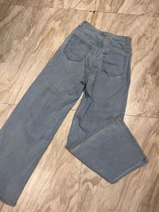 H&amp;M Wide Leg Denim Jeans