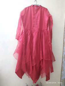 Georget Gown With Sequence Work