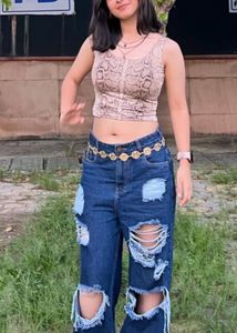 combo of jeans and top