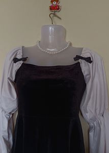 Coquette Black Dress