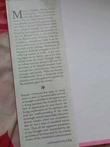 Swami Vivekananda On Himself (Autobiography)