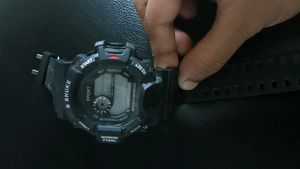 Black Sport Watch - Triple Sensor