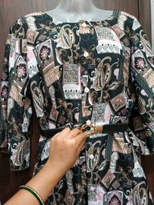 Patterned Printed Tunic