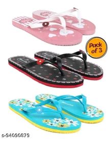 Slippers For Women (Pack Of 3)