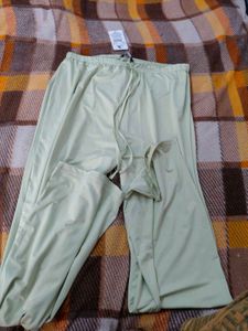 Mint Green Wide Leg Pants - New