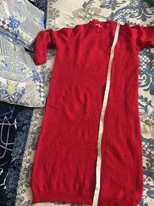 Long Wool Dress