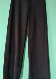 Black Wide Leg Trousers