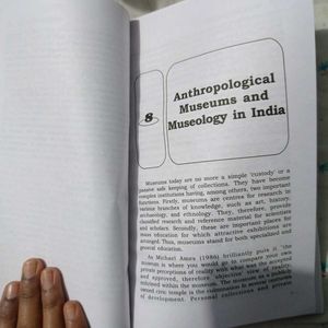 Indian Anthropology Book