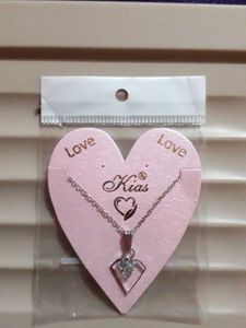 Silver Diamond Necklace