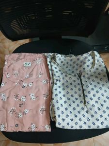 Floral Print Tops - Set of 2