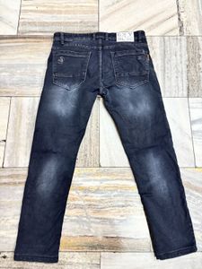 Dark Blue Denim Jeans