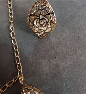 Golden Jewelry Set