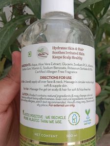 Mamaearth Alovera Gel For Skin And Hair