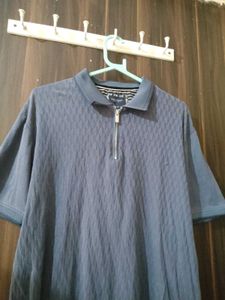 Stylish Blue Polo T-Shirt