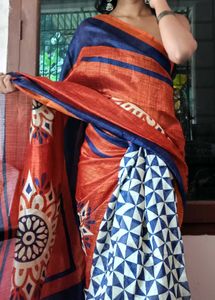 Elegant Printed Saree
