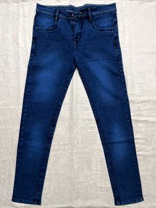 Blue Jeans Slim Fit Denim Pants