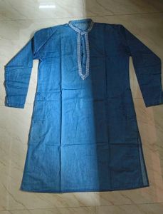 Denim Kurta