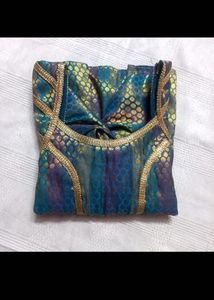 Pattu pavadai Blouse for Girls