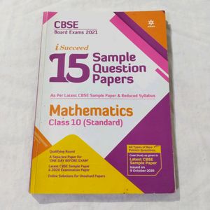 mathematics clas 10 sample questions papers