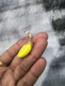 Yellow Gems Big Size stud