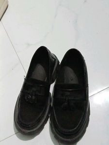 Classic Black Loafers