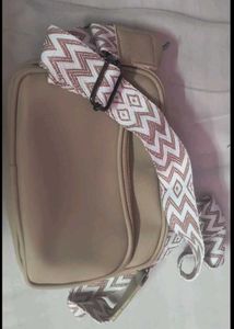 Stylish White Crossbody Bag