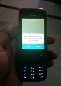 Nokia C203 SLIDE PHONE(Please Read Description Before Buy खरीदने से पहले डिस्क्रिप्शन जरूर पढ़े) )