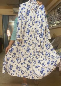 Pure Cotton Long Shirt Dress