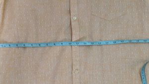 MEN&#39;S BEIGE FULL SLEEVES SHIRT