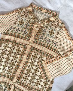 Beautiful Print Work Top