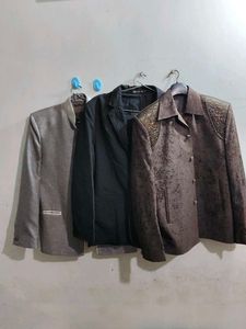 Combo Beautiful 2 Blazer 1 Coat