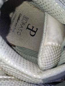 El Paso Gray &amp; White Sneakers