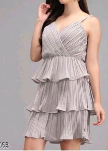 Tiered Ruffle Mini Dress