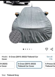 S-Cross Tiebond Car Cover